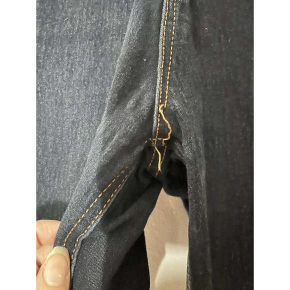 NoBo No Boundaries High Rise Skinny Dark Wash Stretch Denim Jeans Juniors Size 5 - Picture 4 of 6